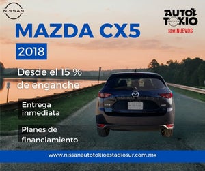2018 Mazda CX-5 s GRAND TOURING, L4, 2.5L, 188 CP, 5 PUERTAS, AUT, FWD