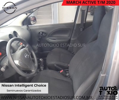 2020 Nissan March ACTIVE, L4, 1.6L, 106 CP, 5 PUERTAS, STD, AA, ABS