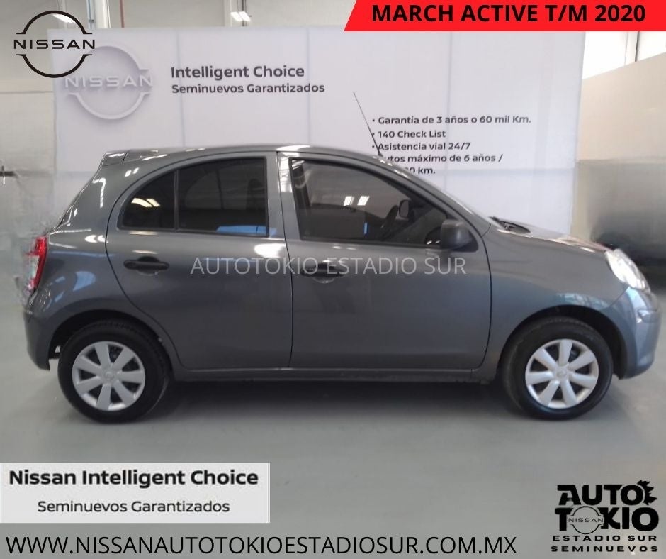 2020 Nissan March ACTIVE, L4, 1.6L, 106 CP, 5 PUERTAS, STD, AA, ABS