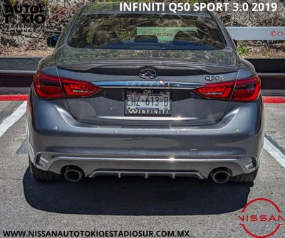 2019 INFINITI Q50 SPORT V6 3.0T 400 CP 4 PUERTAS AUT PIEL BA AA QC
